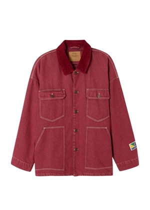 Ymobay jakke Burgundy American Vintage 